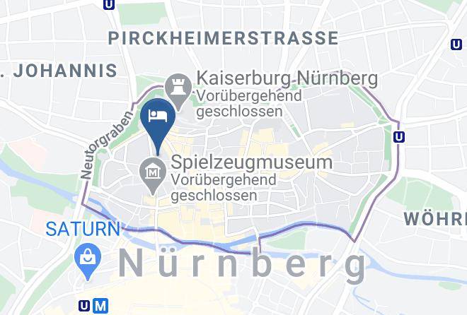 Nuremberg - Hotel Agneshof Nurnberg Partner Of Sorat Hotels Maps