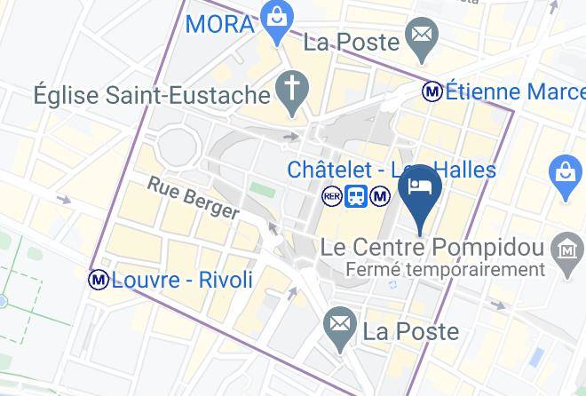 Paris - Hotel Agora Maps