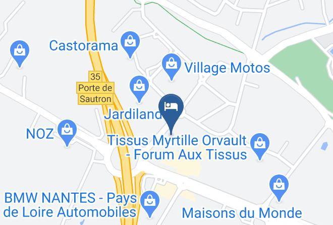 Loire Atlantique - Hotel Agora Nantes Maps