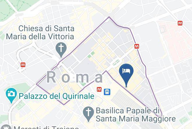 Rome - Hotel Agora Roma Accetta Bonus Vacanze Maps