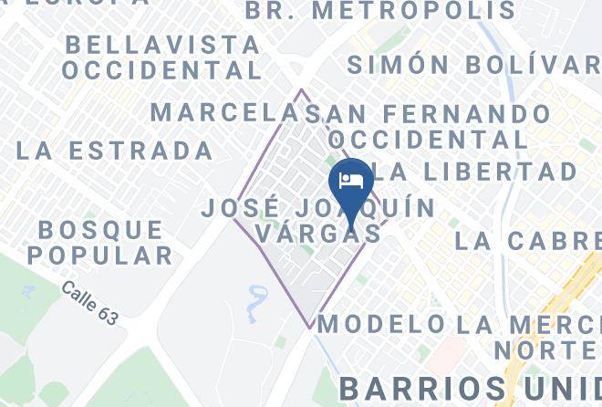 Bogota - Hotel Agora Suites Bogota Maps