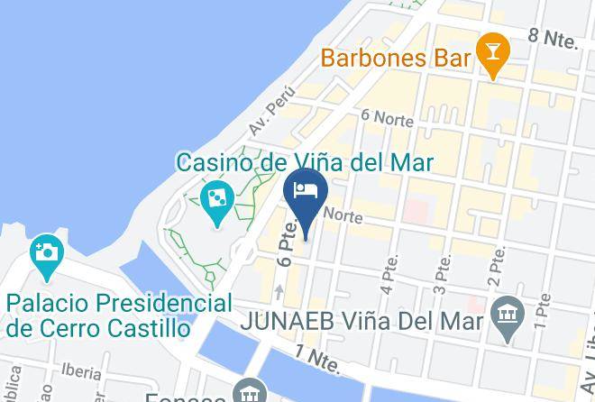 Valparaiso Province - Hotel Agora Maps