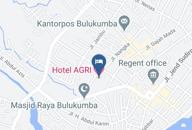 Hotel Agri Map