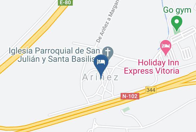 Araba Alava - Hotel Agroturismo Abaienea Maps