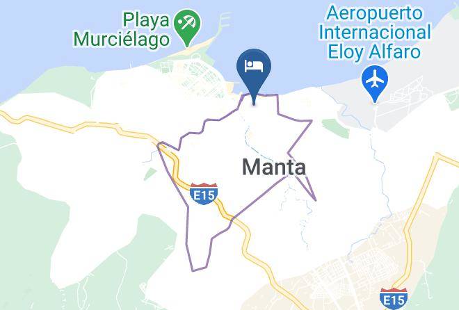 Manta - Hotel Agua Blanca Maps