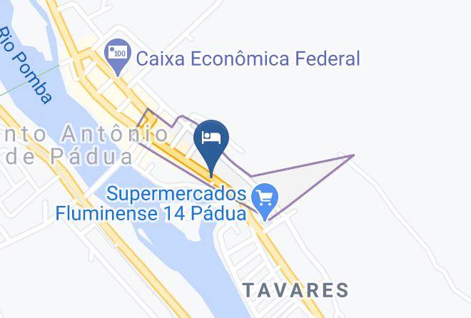 Santo Antonio De Padua - Hotel Agua Viva Maps