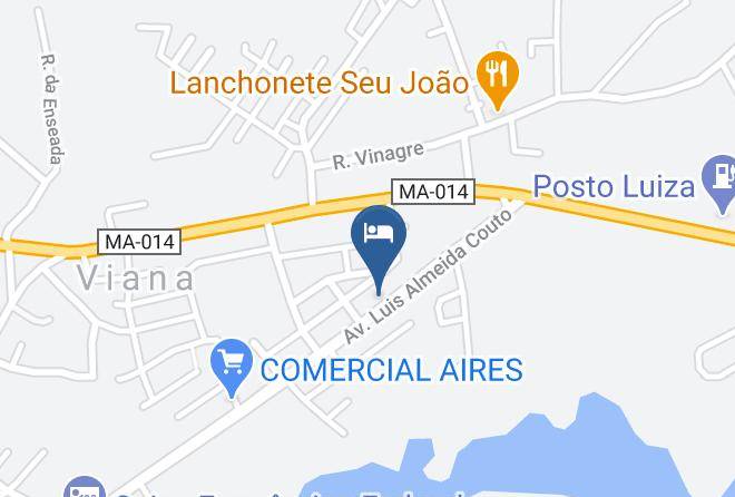 Viana - Hotel Agua Viva Maps
