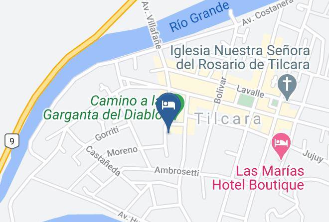 Tilcara - Hotel Aguacantotilcara Cabanas Maps