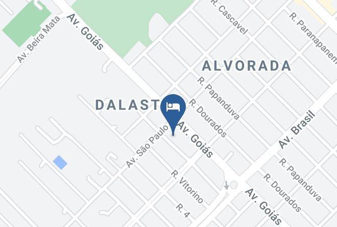 Hotel Aguas Verdes Map