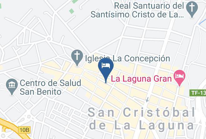 Santa Cruz De Tenerife - Hotel Aguere Maps
