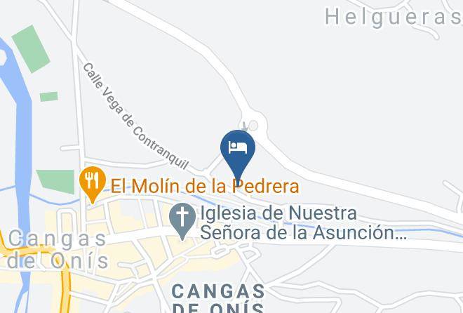 Asturias - Hotel Aguila Real Maps