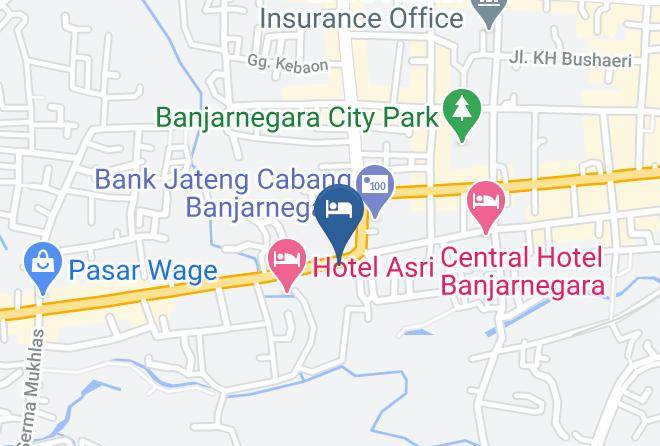 Banjarnegara Regency - Hotel Agung Maps