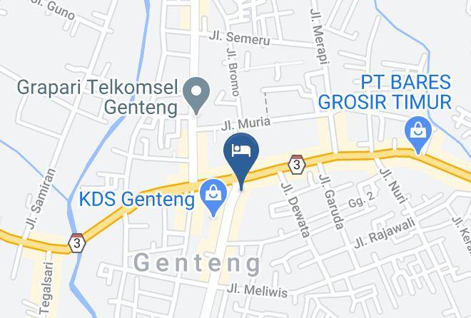 Banyuwangi - Hotel Agung Maps