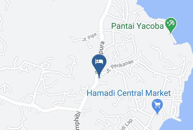 Kota Jayapura - Hotel Agung Maps