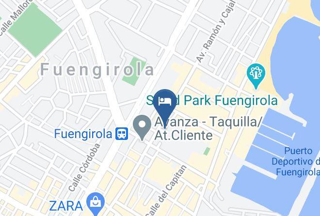 Malaga - Hotel Agur Maps