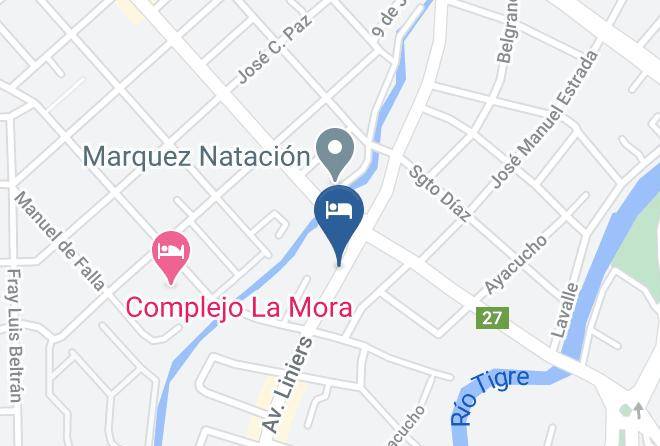 Tigre - Hotel Agustin Garcia Maps