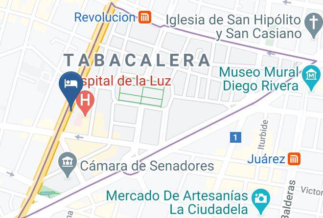 Cuauhtemoc - Hotel Aha Maps
