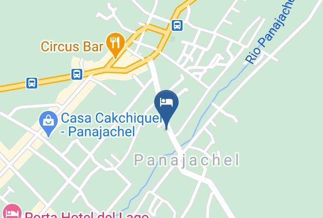 Panajachel - Hotel Ahavah Maps