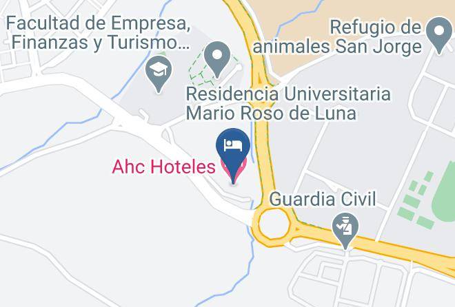 Hotel Ahc Caceres Map