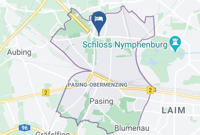 Munich District - Hotel Ahorn Maps