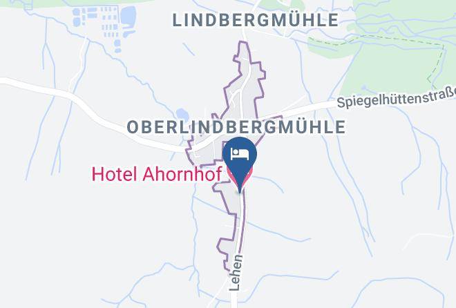 Regen - Hotel Ahornhof Maps