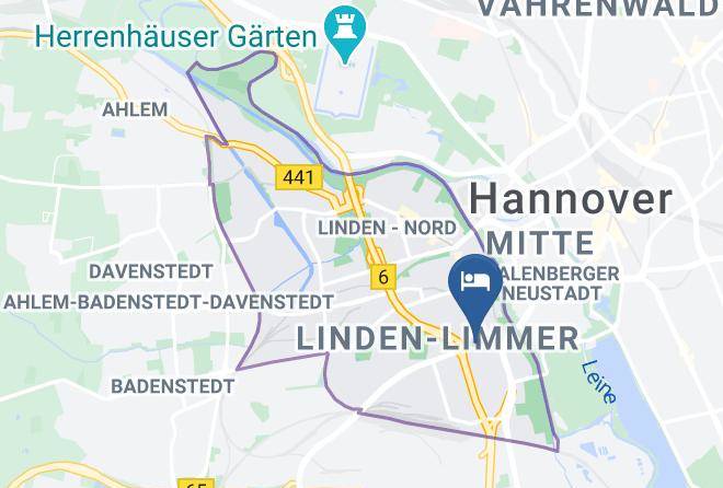Stadt Hannover - Hotel Ahrberg Viertel Maps