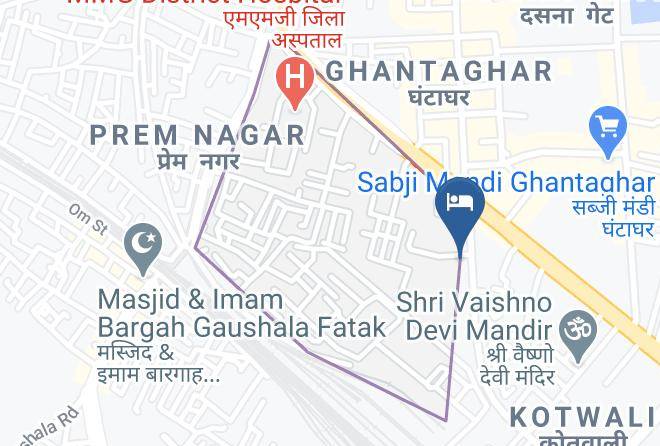Ghaziabad - Hotel Ahuja Maps