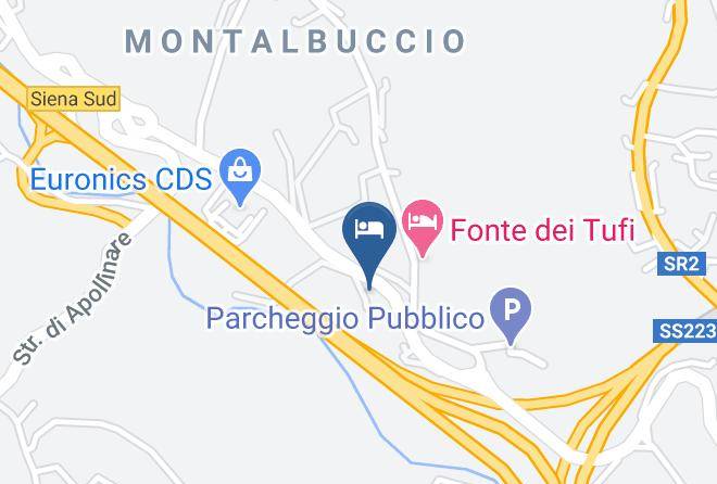 Siena - Hotel Ai Tufi Maps