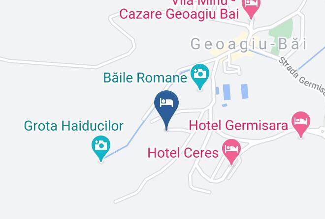 Geoagiu - Hotel Aida Maps