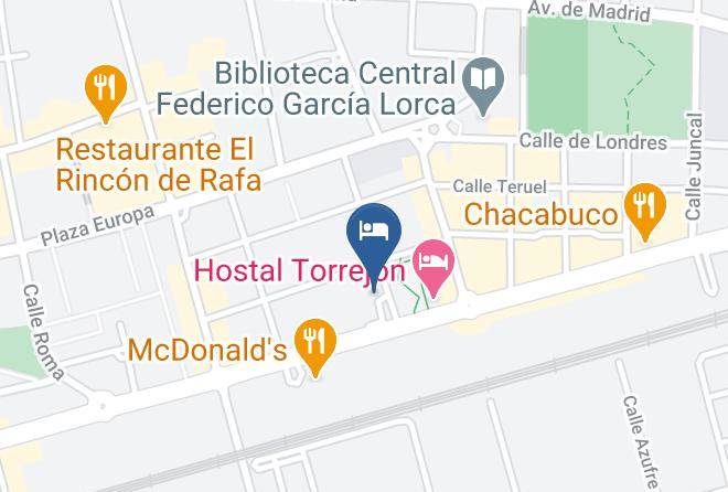 Madrid - Hotel Aida Maps