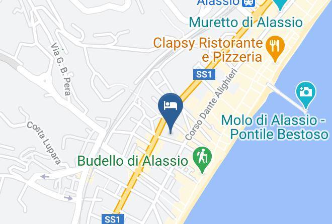 Savona - Hotel Aida Maps