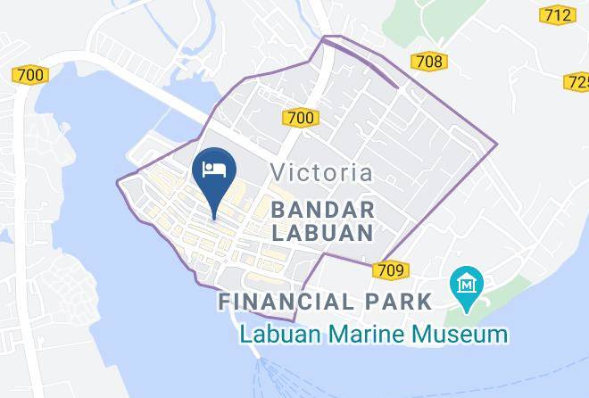 Labuan - Hotel Ambassador 1 Maps