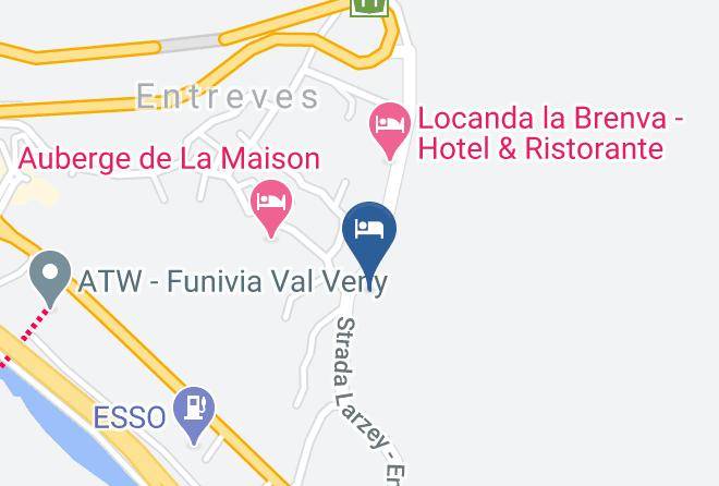 Aosta - Hotel Aigle Maps