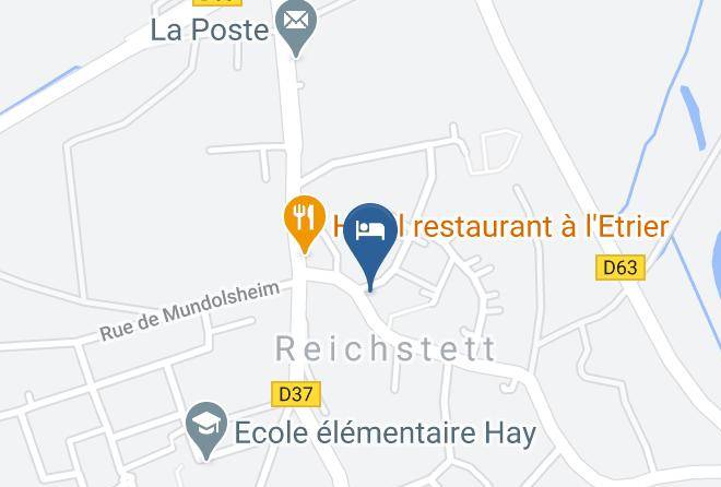 Bas Rhin - Hotel Aigle D'or Maps