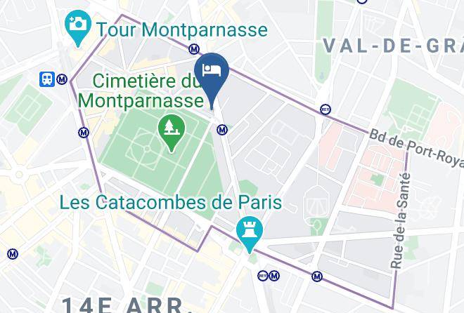 Paris - Hotel Aiglon Maps