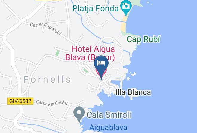 Girona - Hotel Aigua Blava Maps