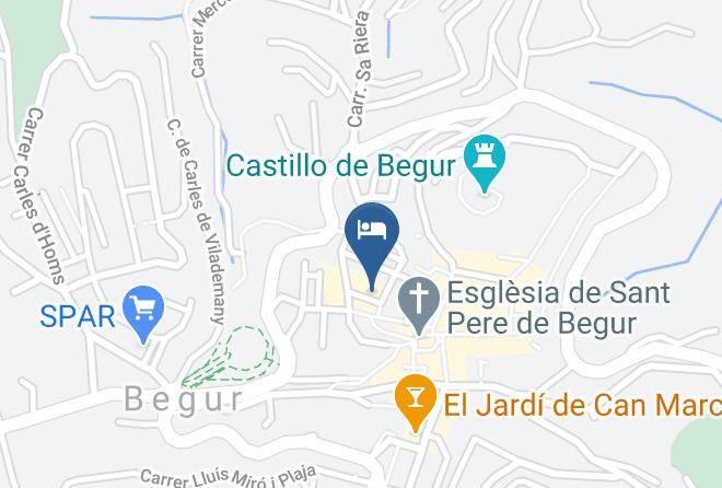 Girona - Hotel Aiguaclara Maps