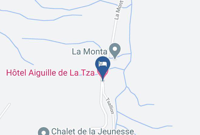 Herens - Hotel Aiguille De La Tza Maps
