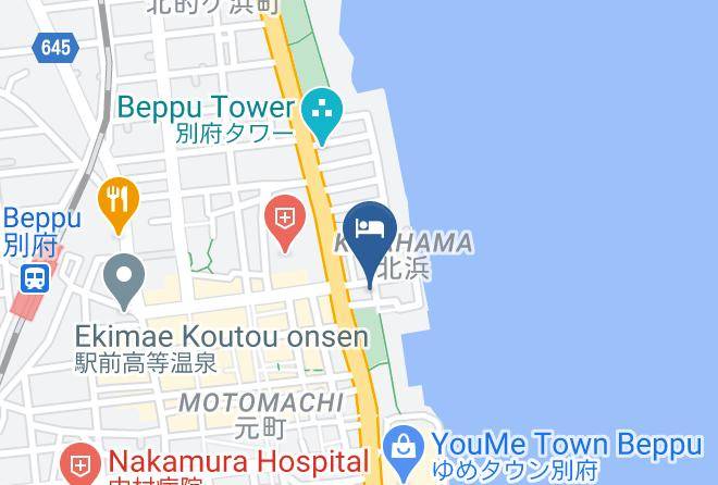 Beppu City - Hotel Aile Maps