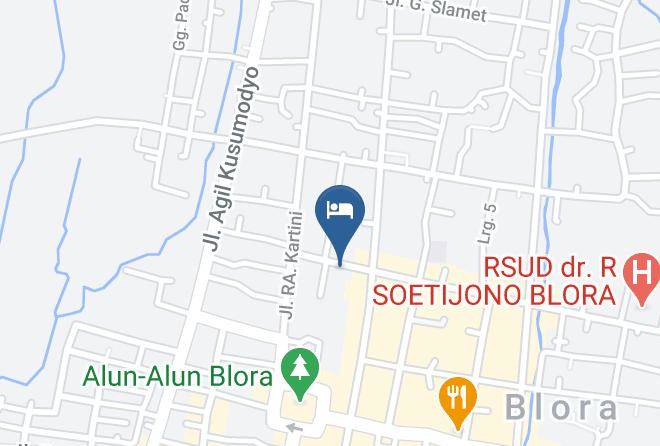 Hotel Air Mancur Map