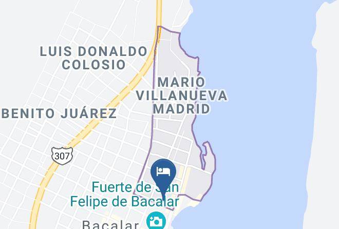Bacalar - Hotel Aires Bacalar Maps