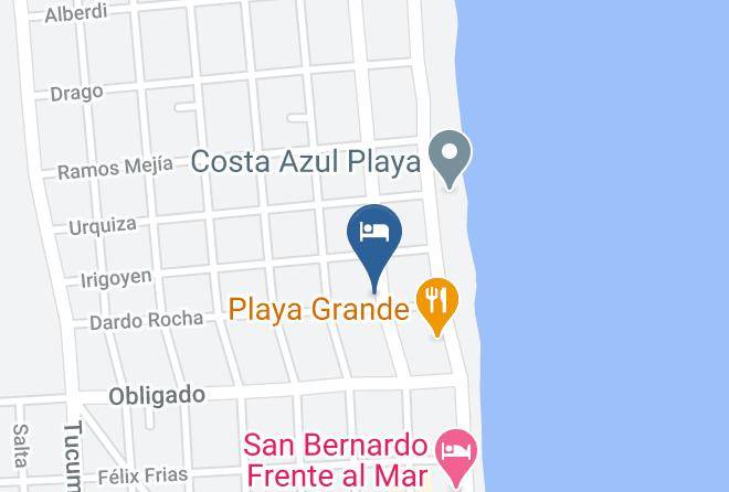 Mar Del Tuyu - Hotel Aires De Mar Maps
