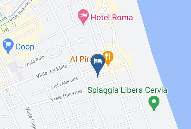 Ravenna - Hotel Airone Maps