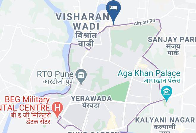 Pune - Hotel Airport Annex 10 Mins From Airport Maps