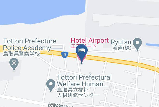 Tottori City - Hotel Airport Maps