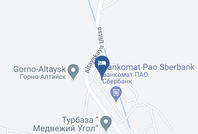 Gorno Altaysk - Hotel Aiskiy Most Maps