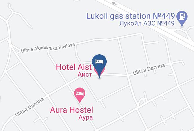Yekaterinburg - Hotel Aist Maps