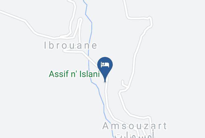 Souss Massa Draa - Hotel Ait Sti Idar Maps