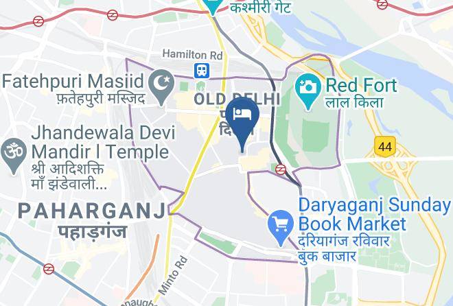 New Delhi - Hotel Aiwan E Shahi Maps