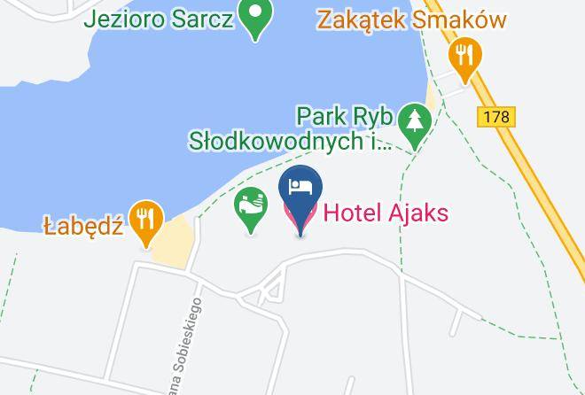 Czarnkowsko Trzcianecki - Hotel Ajaks Maps